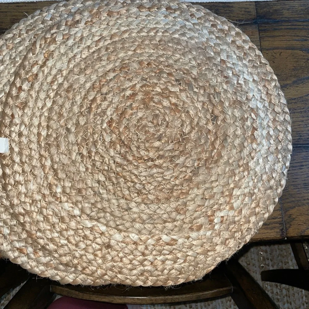 DOMAIN 2 Pc JUTE Placemats made in India 100% Jute